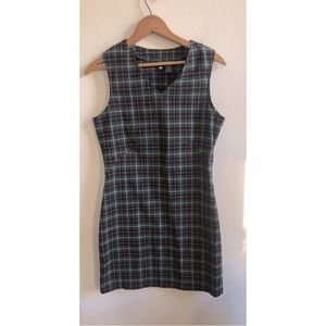 Vintage American Eagle Outfitters Plaid Schoolgirl Dress